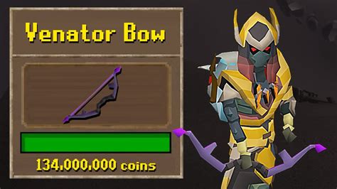 venator bow vs crystal osrs.